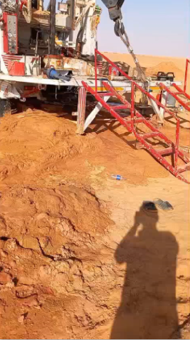Remorque de forage ACR de 1 500 mt